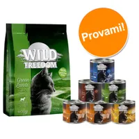 Set prova misto! Wild Freedom secco + umido - "Golden Valley" - con Coniglio