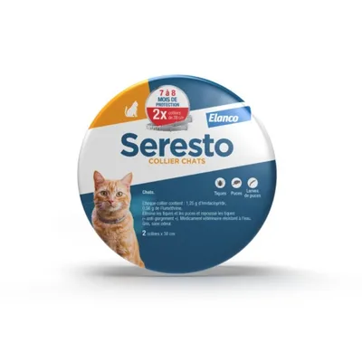 Seresto® Collier chat - 2 colliers Seresto® chat, 38 cm Seresto® Collier chat - 2 colliers Seresto® chat, 38 cm