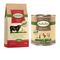 Lukullus Kaltgepresst Kombi-Paket: 10 kg Trockenfutter + 24 x 800 g Nassfutter Adult Angus-Rind & Ente + Ente & Kalb