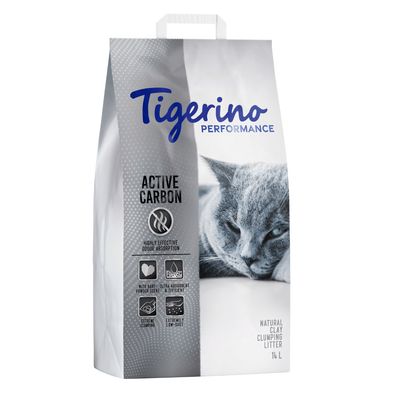 Lettiera Tigerino Special Care / Performance - Active Carbon 14 L (ca. 13 kg)