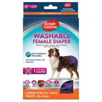 Pannolini lavabili Simple Solution per cani femmina - Tg. L, 1 pz