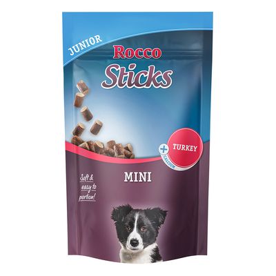 Rocco Sticks Mini Junior: Truthahn 70 g