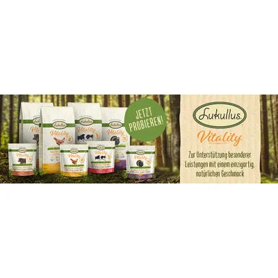Lukullus Vitality. Za podporo posebnih zmogljivosti z edinstveno naravnim okusom.