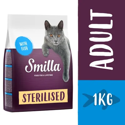 Smilla Adult Sterilised, kala - 1 kg