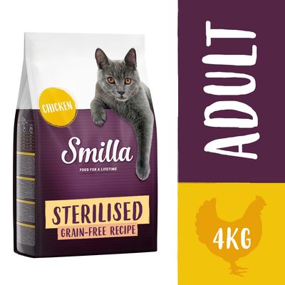 Smilla Sterilised kuracie bez obilnín 4 kg