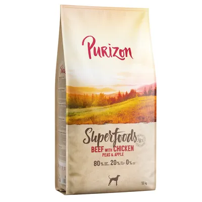 Purizon Superfoods bœuf avec poulet, petits pois et pommes - 100 g