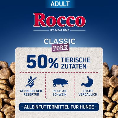 Rocco Classic Adult Schwein mit Lachs