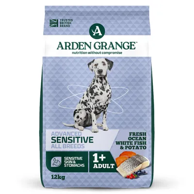 Arden Grange Sensitive 1+ Adult with Fresh Ocean White Fish & Potato - 12kg