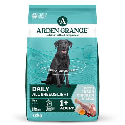 Arden Grange Daily 1+ Adult Light with Fresh Chicken & Rice 12kg