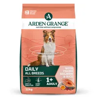 Arden Grange Daily 1+ Adult with Fresh Salmon & Rice - 12kg