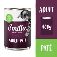 Smilla multi-hústál 6 x 400 g - Liba, marha & csirke