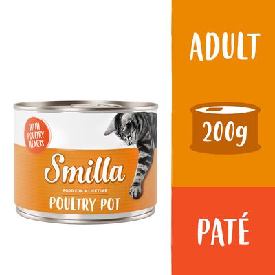 Smilla drůbeží konzerva 6 x 200 g míchané balení