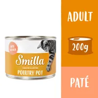 Smilla Poultry Pot 6 x 200 g - Mört fjäderfäkött med lax