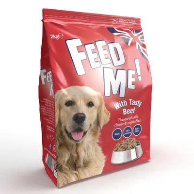 HiLife FEED ME - Tasty Beef Dry Dog food - 6kg (3 x 2kg)