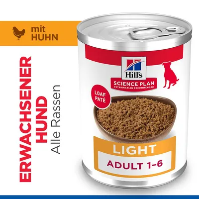 Hill's Science Plan Adult 1-6 Light - 6 x 370 g
