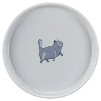 Trixie ceramic bowl flat and wide - 600 ml, diameter 23 cm
