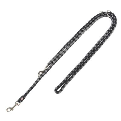 Trixie Cavo Verlängerungsleine, schwarz/grafit Größe L-XL: 200 cm lang, Ø 18 mm