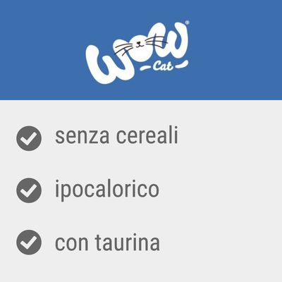 wow Cat, senza cereali, ipocalorico, con taurina