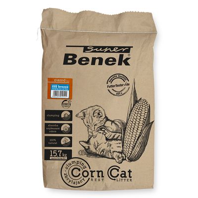 Super Benek Corn Cat Sea Breeze 25 l (cca. 15,7 kg)