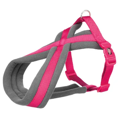 Trixie Premium Tourensele, lyserød - Str. L: 60–100 cm brystvidde