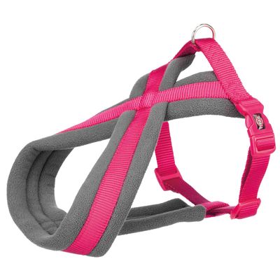 Trixie Premium Touren Geschirr fuchsia Größe L: 60–100 cm Brustumfang