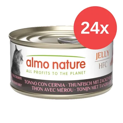 Almo Nature HFC Jelly in lattina 24 x 70 g