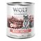 Wolf of Wilderness Senior 6 x 800 g - Mit viel frischem Geflügel Muddy Routes - Geflügel mit Schwein