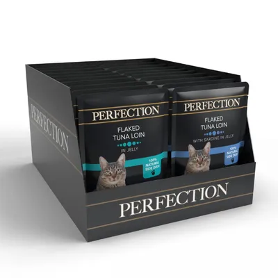 HiLife Perfection Mixed Case Pouches 36 x 70g - Tuna Mix (Tuna & Tuna with Sardine in Jelly)