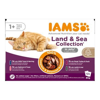 IAMS Advanced Nutrition Adult Land & Sea Mix