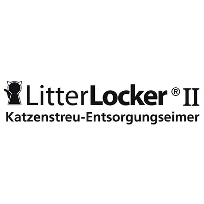 LitterLocker II balde para eliminação de areia para gatos.