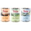 Purizon Adult 6 x 400 g - senza cereali Mix: 2x Salmone + 2x Agnello + 2x Cinghiale