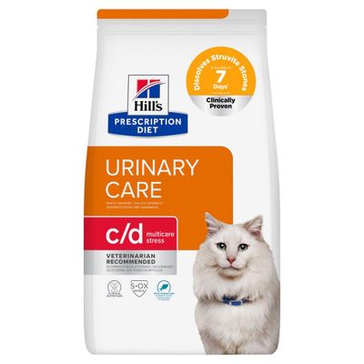 Hill's Prescription Diet c/d Multicare Stress Urinary Care mit Meeresfisch Sparpaket: 2 x 3 kg