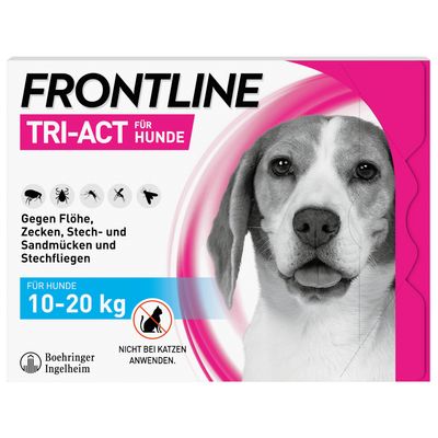 Frontline® TRI-ACT Hunde M (10 - 20 kg) 6 Pipetten x 2 ml
