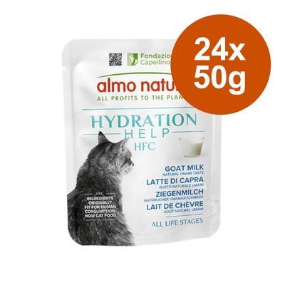 voordeelverpakking Almo Nature HFC Hydration Help 24 x 50 g