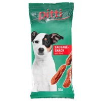 pitti Sausage Snack (semi-moist) -  Beef (8 pieces)