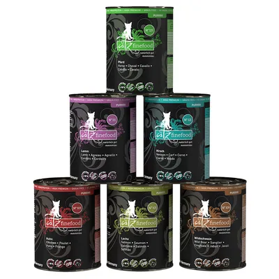 Икономична опаковка catz finefood Purrrr консерви 24 x 400/375 г - смесена опаковка II (24 x 400/375 г) Икономична опаковка catz finefood Purrrr консерви 24 x 400/375 г - смесена опаковка II (24 x 400/375 г)
