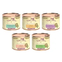 Terra Canis Classic 12 x 200 g pour chien - lot mixte, 5 sortes