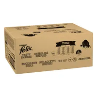Pachet Jumbo Felix "Tasty Shreds" Pliculețe 80 x 80 g - Selecție mixtă