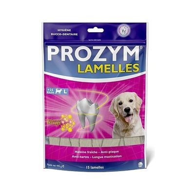 Prozym Canin Lamelle per cani di taglia grande (> 25 kg), 2 x 15 pezzi