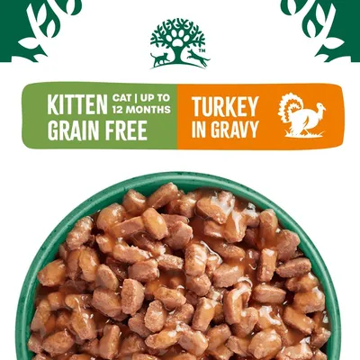 James Wellbeloved Kitten Hypoallergenic Pouches - Turkey in Gravy - 12 x 85g