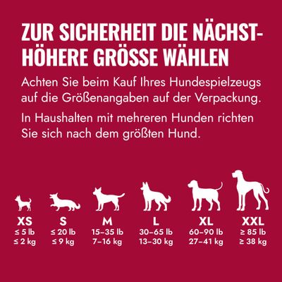 KONG Classic Spielzeug + 80 g Fleischeslust meat & treat Trainingswurst gratis!