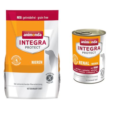 Animonda Integra Protect 6 x 400 g latas + 4 kg pienso ¡con descuento!
