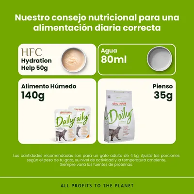 Almo Nature Daily Menu 6 x 70 g - Pollo y salmón