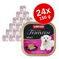 Megapakiet animonda vom Feinsten Adult, 24 x 150 g - 3 smaki