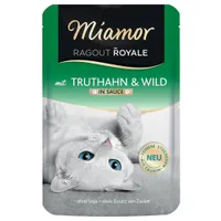 Miamor Ragù Royal in salsa 44 x 100 g -  Tacchino & Selvaggina