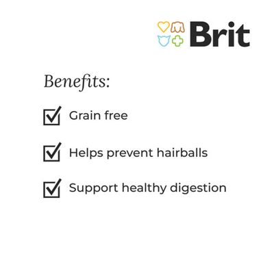 Brit Care Hairball macskasnack - 3 x 50 g