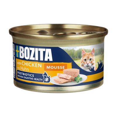 Bozita Mousse Postbiotics 12 x 85 g Kyckling