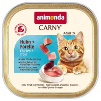 Animonda Carny Adult 32 x 85 g - Huhn & Forelle