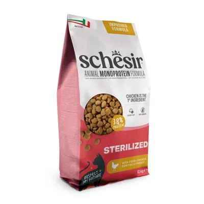 Schesir Sterilized & Light mit Huhn - Sparpaket: 2 x 10 kg