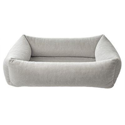Petlando Hundebett LikeOrtho Luke, grau - L 60 x B 80 x H 20 cm (Größe S)